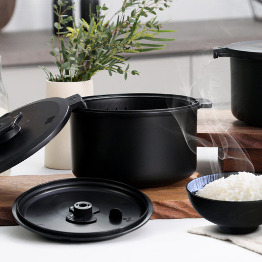 Low Carb Rice Cooker for microwave oven mini rice cooker (ATOMAN-Calo Down)