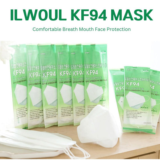 [SALE] KF94 Mask 50pk - ILWOUL Hygienic Mask_Quadruple Filter Structure_Made in Korea_30 Individual Packs